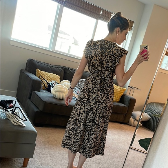 Sienna Sky Animal Print Midi Dress - Picture 2 of 6